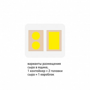 Ящик сырный 600х400х135 мм Арт. 304